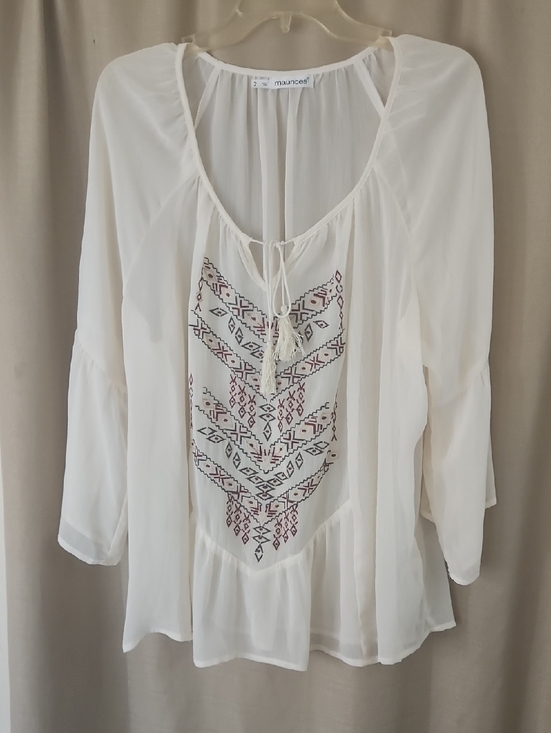 Maurices Tops - EUC Maurices Prairie Top